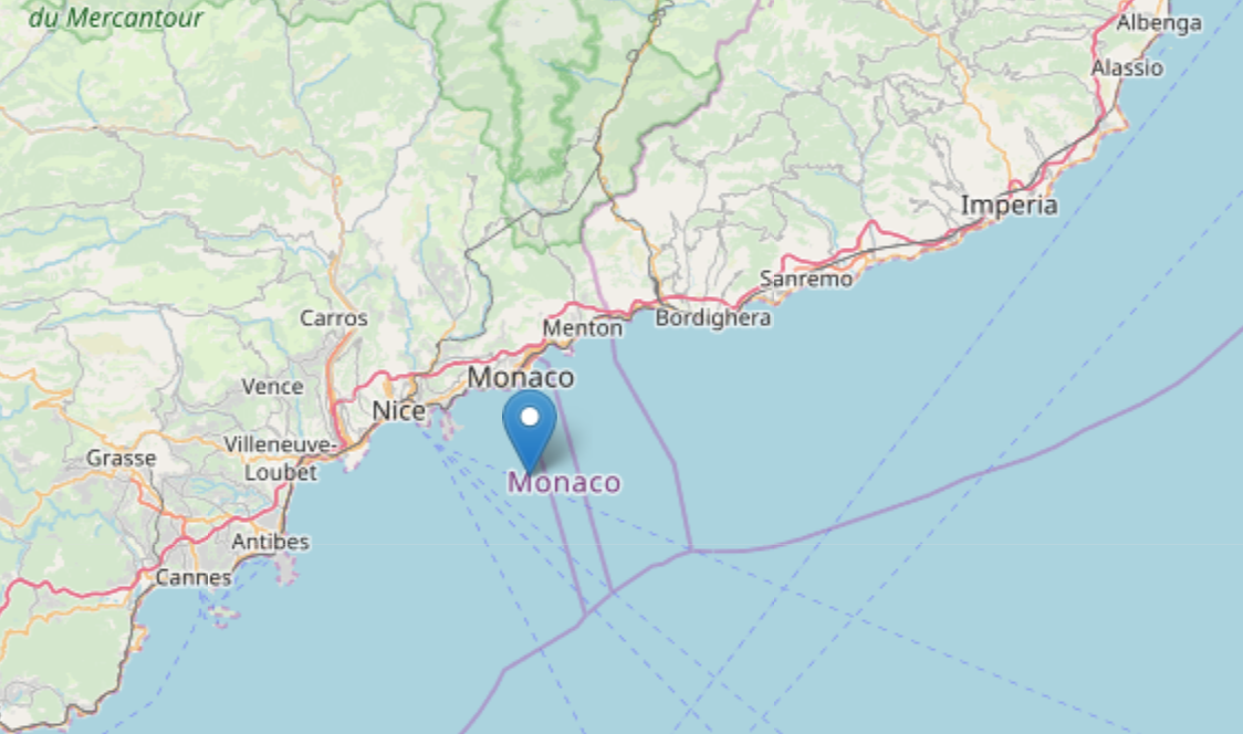 Lieve scossa di terremoto in mare