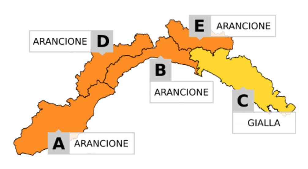 Nuova allerta arancione nella nostra provincia