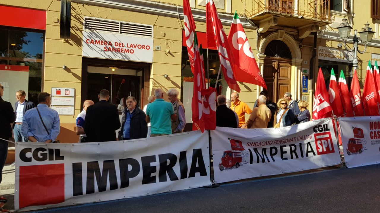 CGIL Sanremo inaugura nuova sede in via Pallavicino