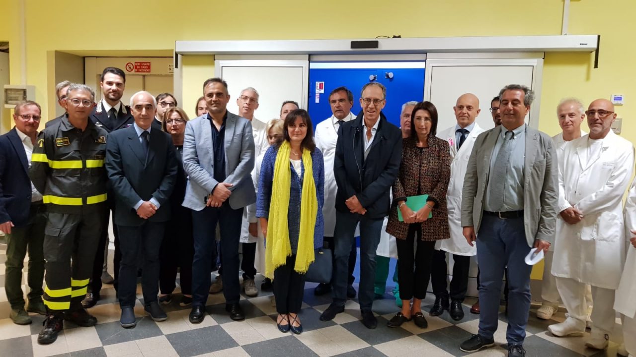 Nuovo blocco operatorio all’Ospedale di Sanremo: foto e video