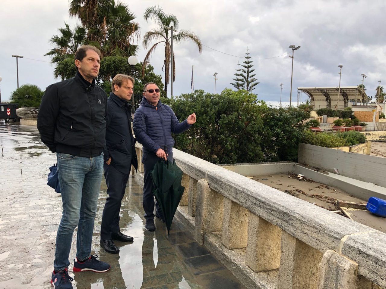 Sopralluogo di Marco Scajola alle città devastate dal maltempo: deliberato lo stato di emergenza