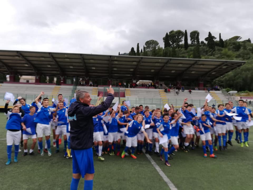 Annullato stage in maglia azzurra per 30 talenti calcio imperiese. Nomi convocati