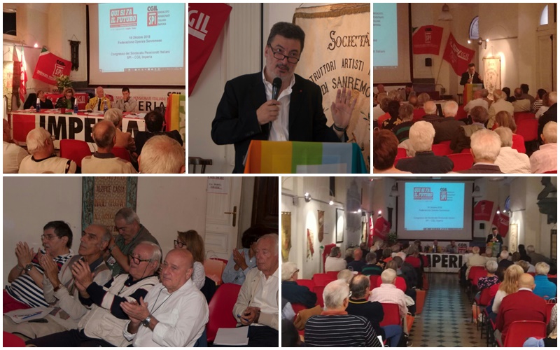 Enrico  Revello riconfermato segretario generale dello Spi Cgil