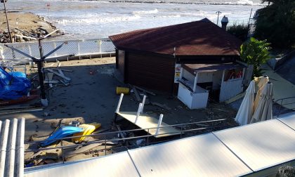 Stabilimenti balneari si leccano le ferite. Ecco quelli danneggiati dalla mareggiata a Sanremo