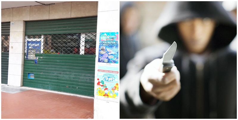 Rapina a mano armata ieri sera alla tabaccheria del Borgo di Sanremo