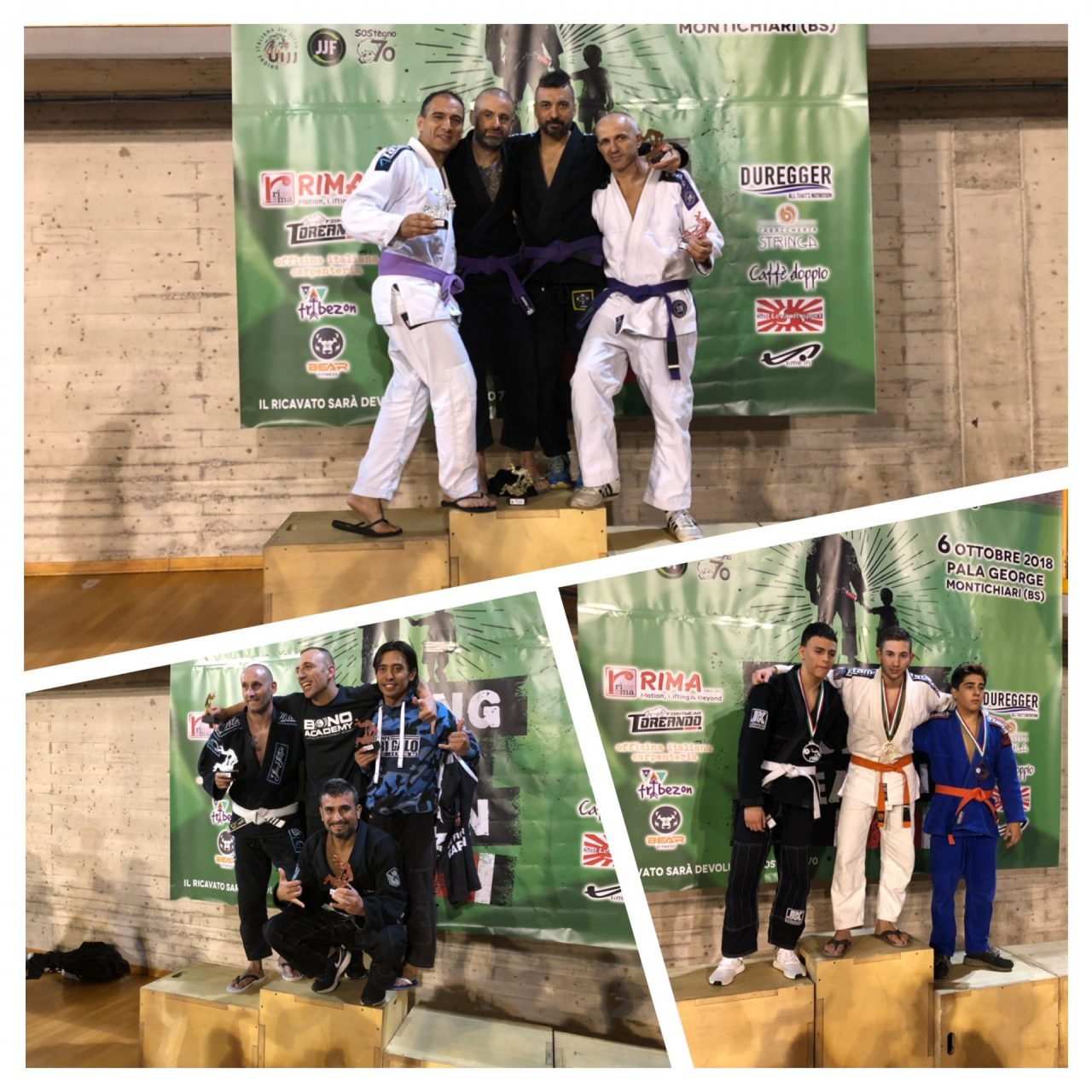 Un oro e due argenti per la Tribe JiuJitsu Imperia a Brescia