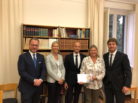 Il progetto di Prime Quality per Villa Nobel piace all’Ambasciata svedese di Roma