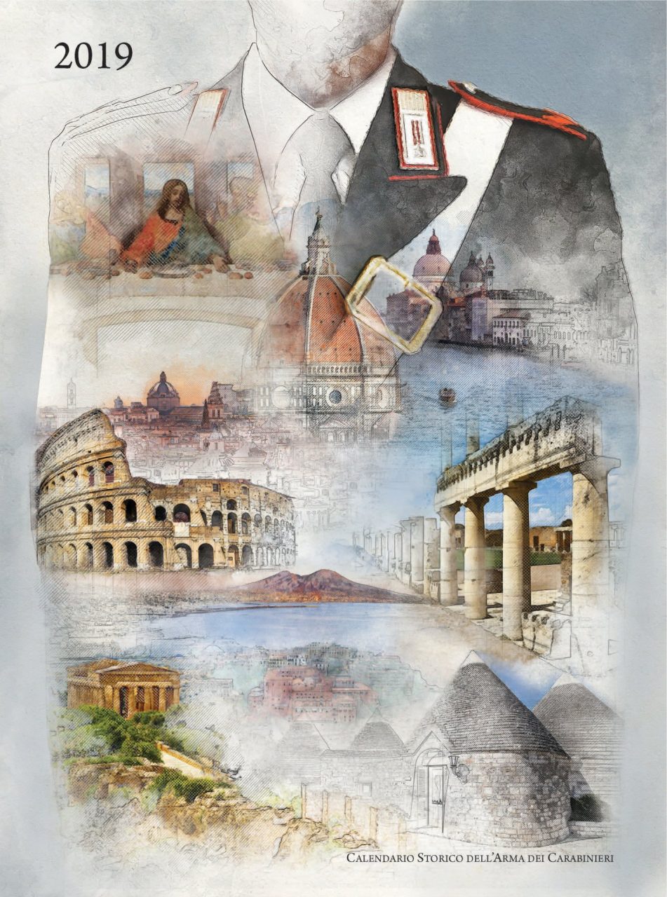 Presentato il calendario storico dell’Arma dei Carabinieri