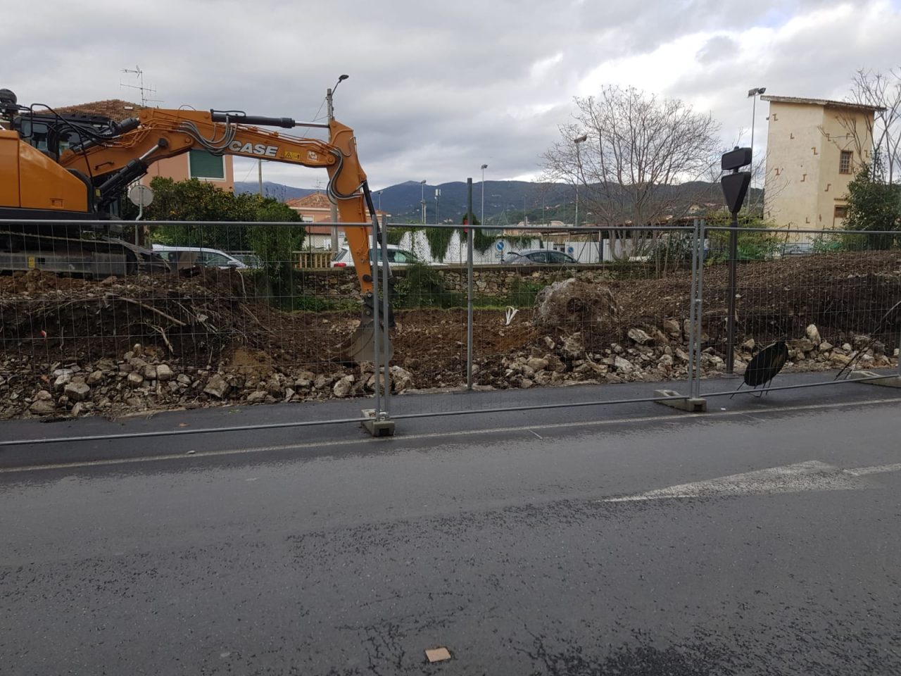 Iniziati i lavori per attraversare l’ex sedime a Diano Marina