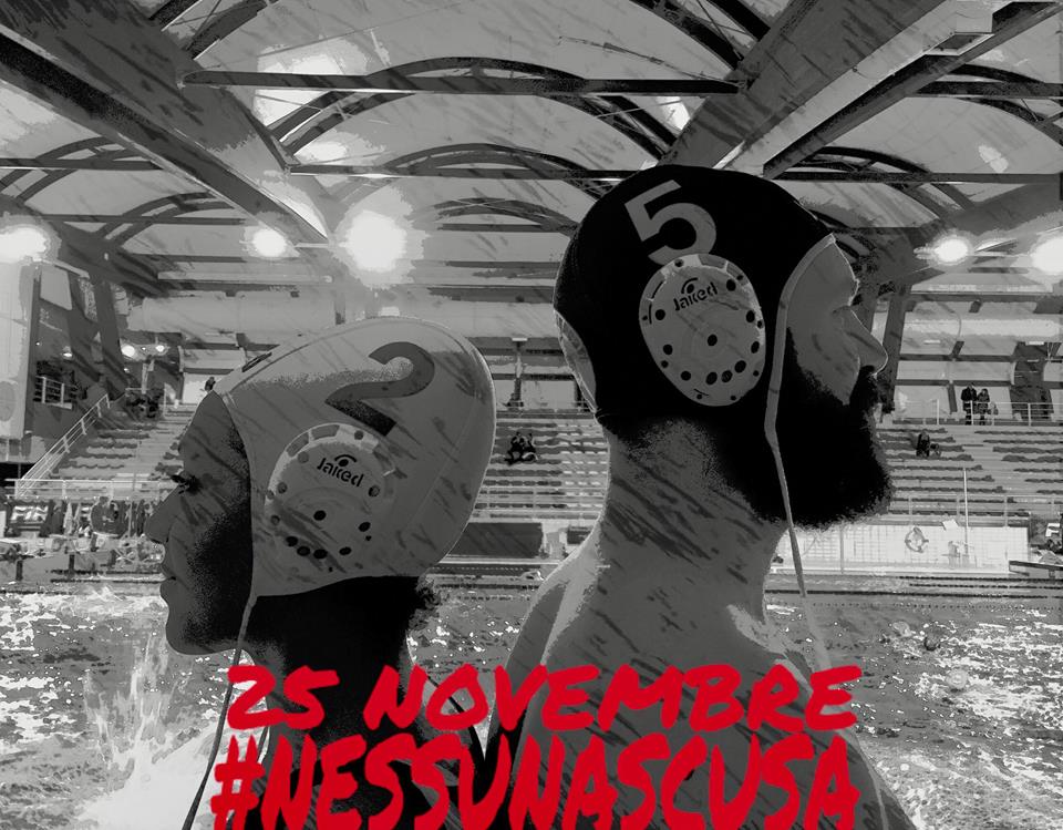 Anche la Rari Nantes dice No alla violenza contro le donne