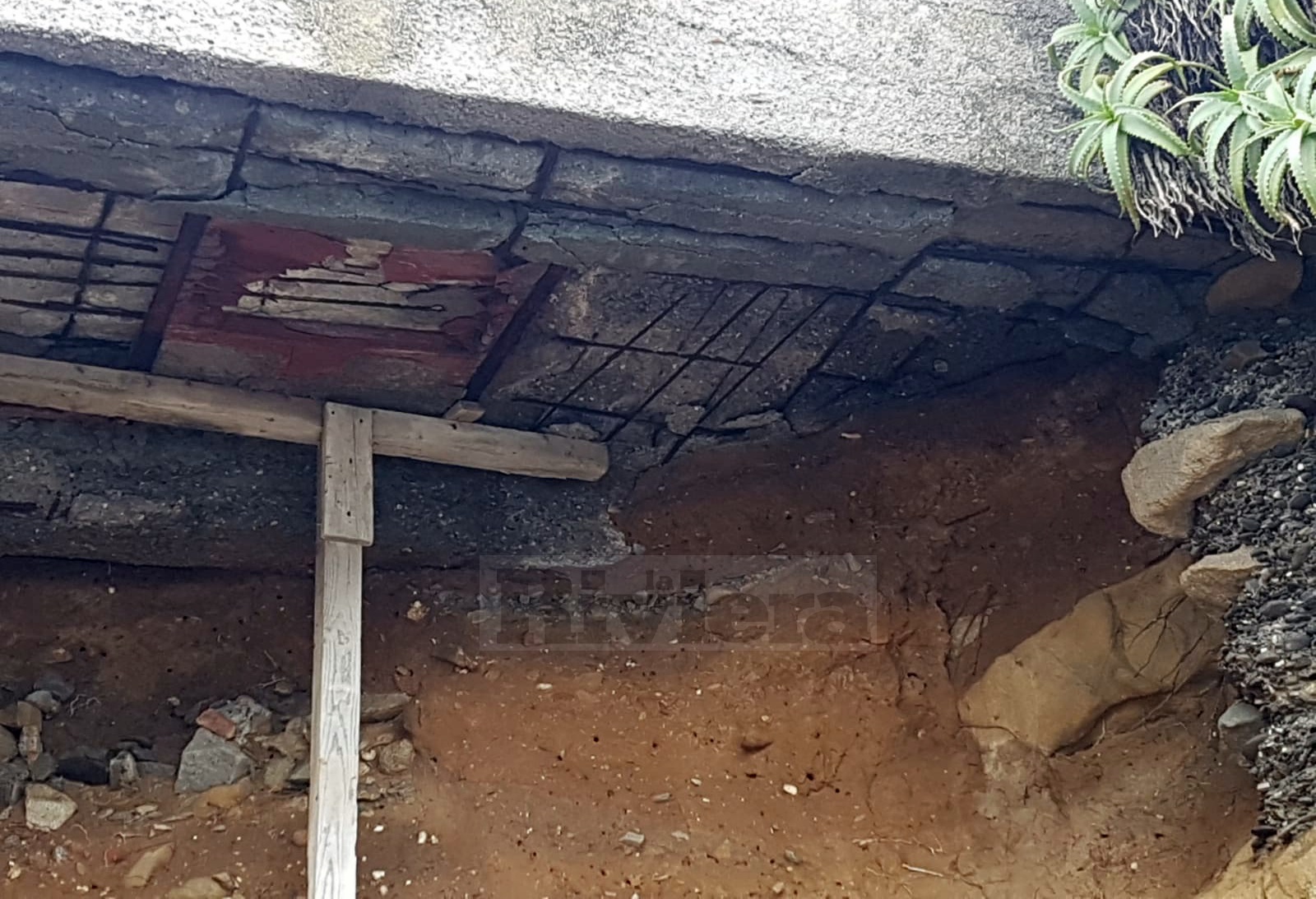 Bordighera maltempo 2018 passaggio pedonale chiuso