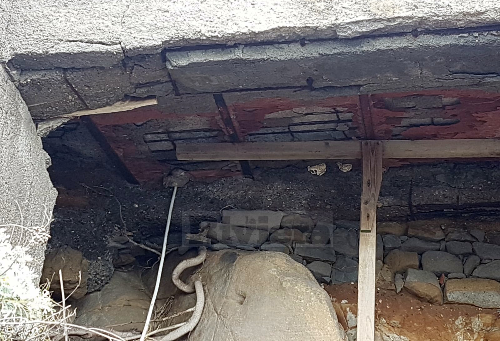 Bordighera maltempo 2018 passaggio pedonale chiuso_02