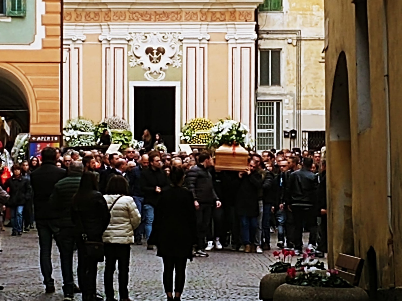 Funerali Giuseppe De Leo Camporosso 8 novembre 2018