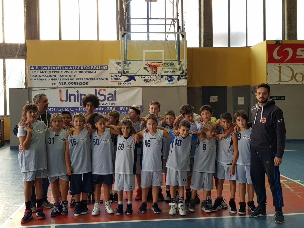 Aquilotti senior: per la prima di campionato BKI vince contro BVC Sanremo 13 a 11