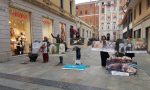 Flash Mob in centro contro lo sfruttamento degli animali