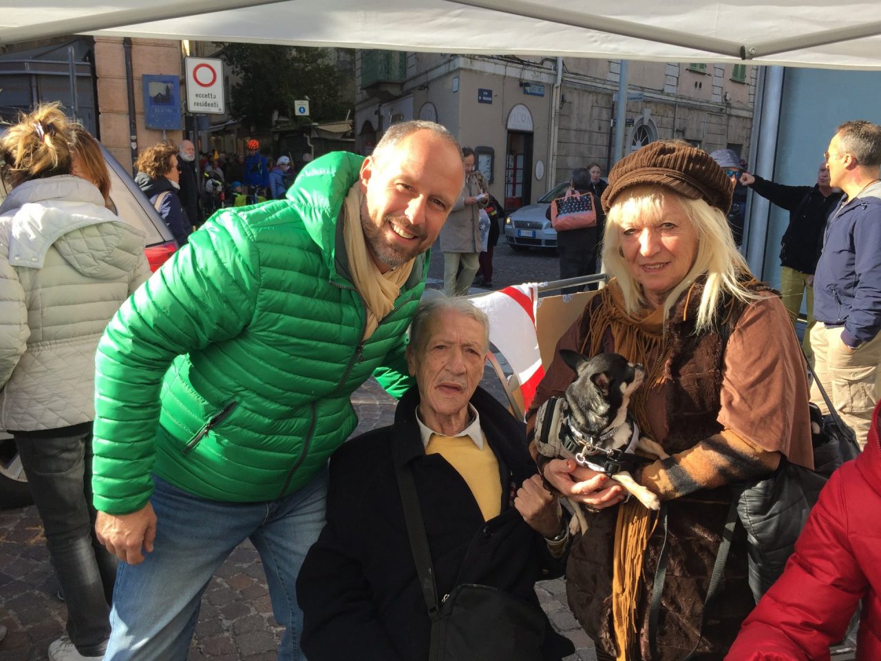 Tommasini in tour elettorale a Sanremo dopo gli screzi tra Forza Italia e Lega
