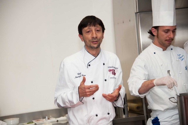 Cena con lo chef 2 stelle Michelin Maurizio Serva apre Olioliva: 65 euro vini esclusi