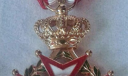 Vincenzo Palmero insignito a Monaco dell'Ordre di Saint Charles