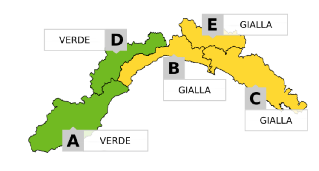 Allerta meteo resta verde nella nostra provincia