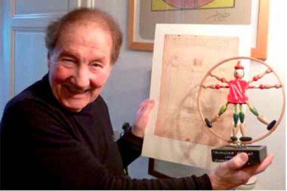 Omaggio al professor Carlo Pedretti al Casinò di Sanremo