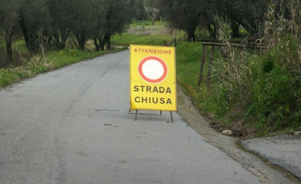 Strade provinciali, da domani previste chiusure in alcuni tratti. L’elenco