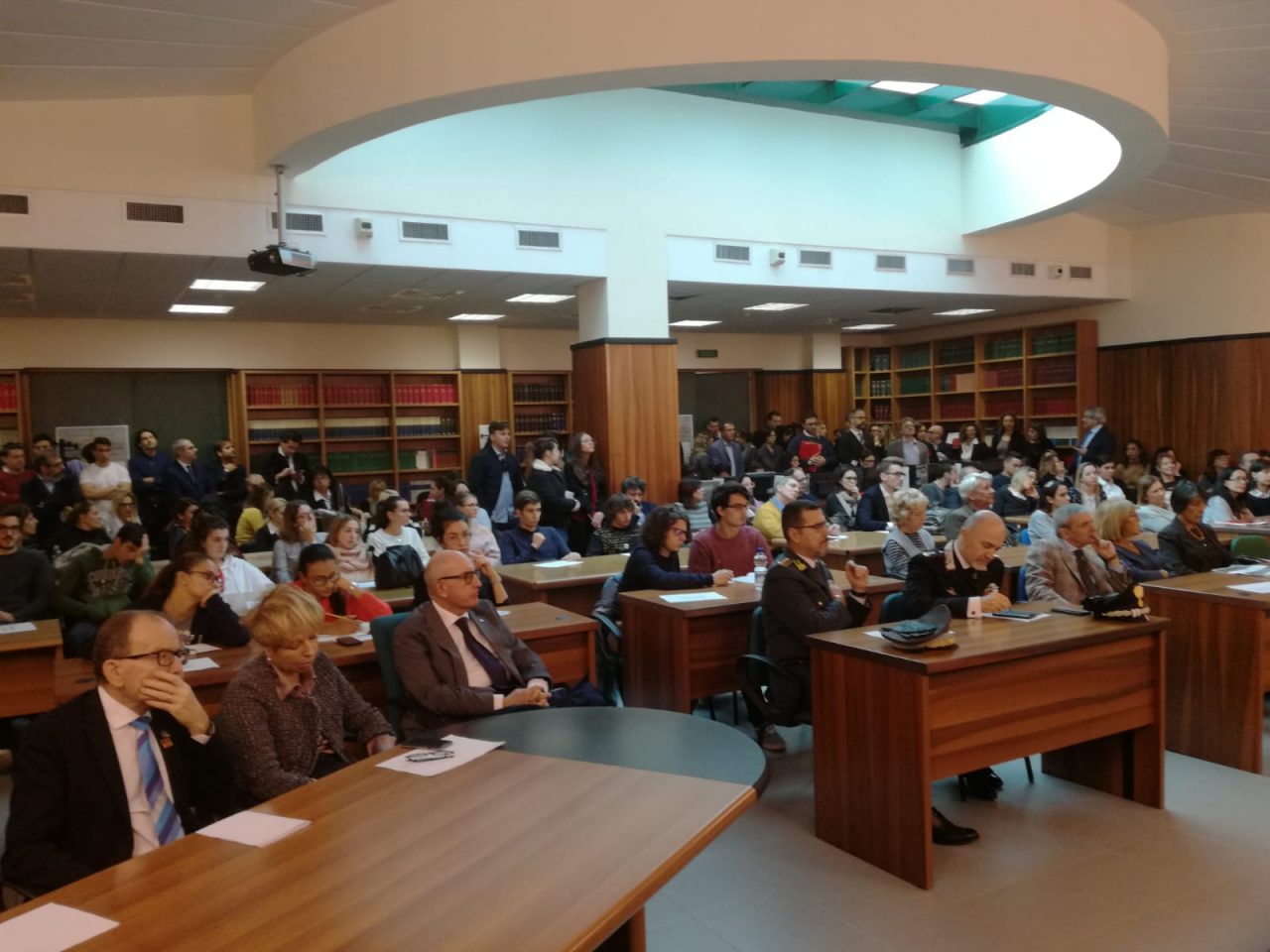 Tanti studenti al convegno sulla Dichiarazione dei Diritti Umani