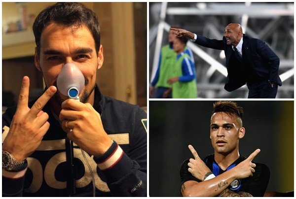 Fabio Fognini contro Spalletti dopo la batosta della sua Inter