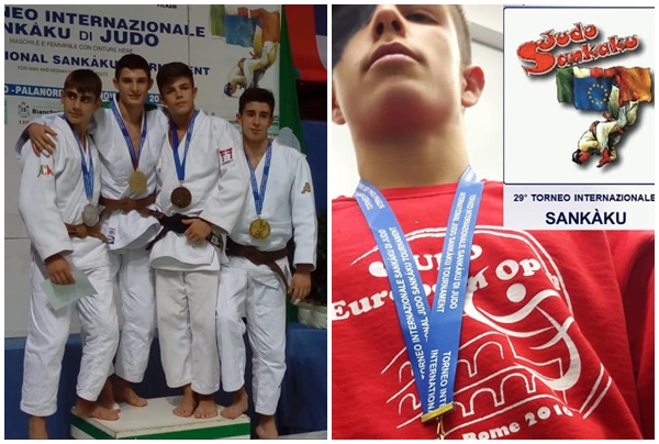 Lo judoka di Sanremo Mattia Lombardi  medaglia di bronzo al 29° Torneo Sankaku di Bergamo