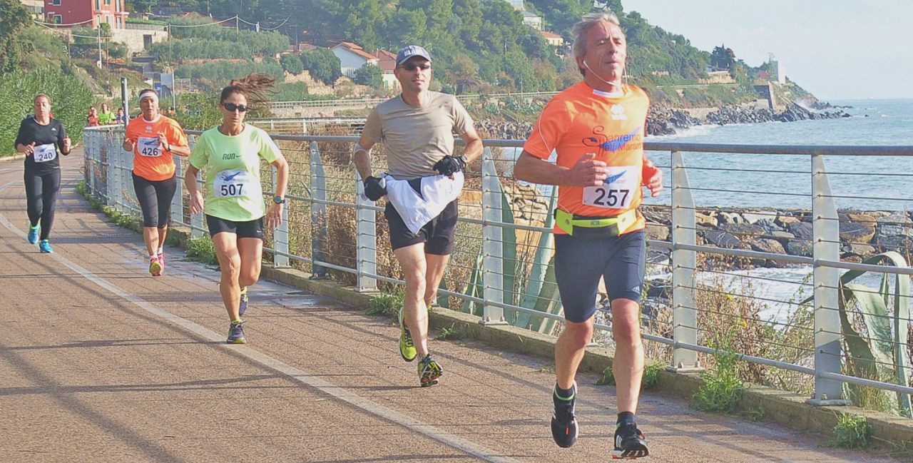 Le telecamere di Sky sulla Sanremo Marathon