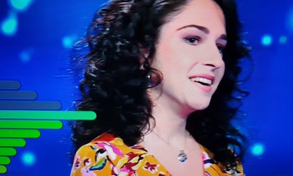 La bella e misteriosa Laura a L'Eredità su Rai Uno