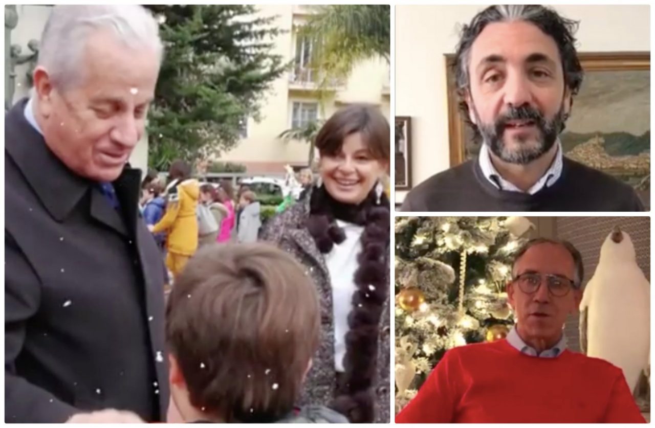 I video auguri di Natale dei sindaci dell’Imperiese
