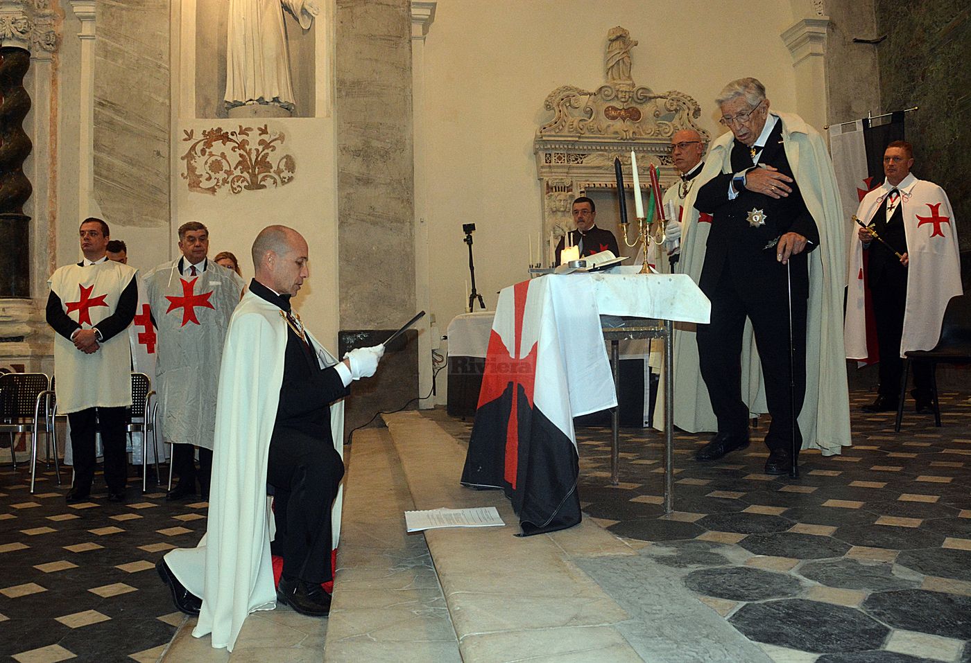Domizio Cipriani Cavalieri Templari ex chiesa San Francesco Ventimiglia 1 dicembre 2018_35