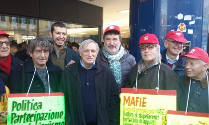 Don Ciotti al Palafiori di Sanremo, contro mafia e corruzione