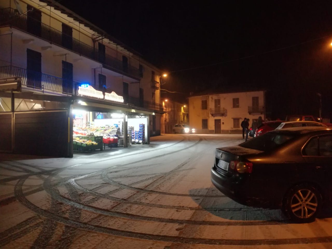 Neve sulla statale 28: le immagini della nevicata