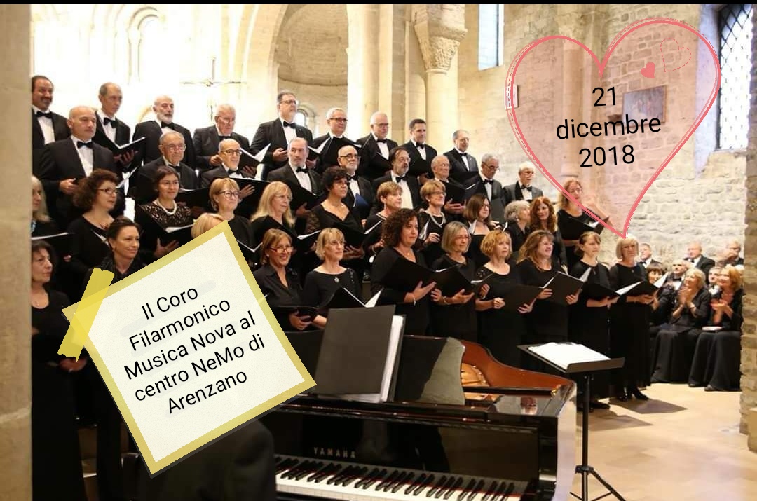 Coro Filarmonico Musica Nova di Sanremo ad Arenzano per la SLA
