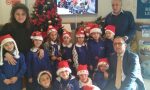 Bambini delle elementari in visita alla residenza Le Grange