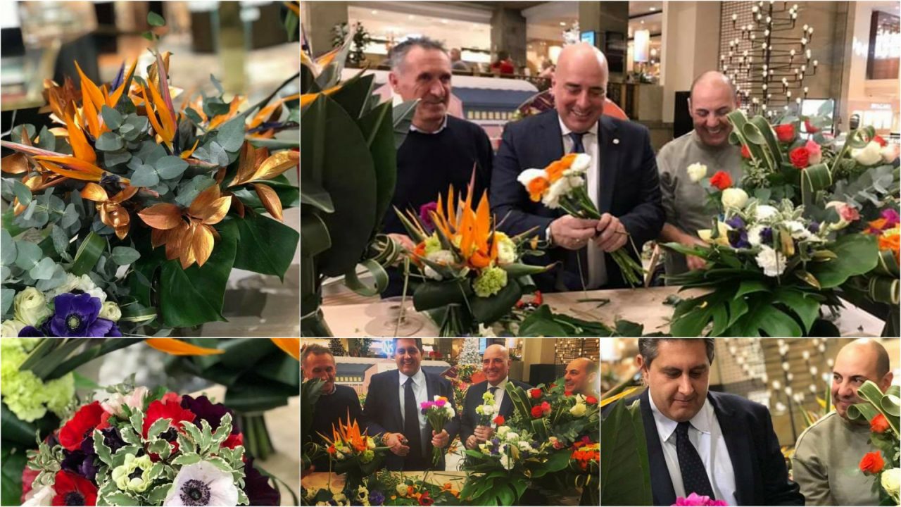 Maestri floreali sanremesi protagonisti a Stoccolma – Foto
