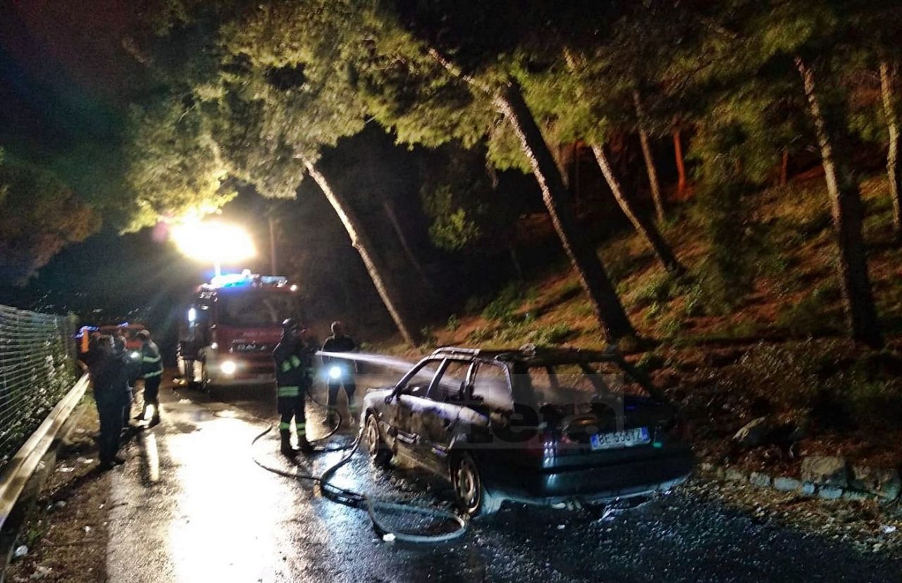 Brucia un’auto a Ventimiglia, principio di intossicazione