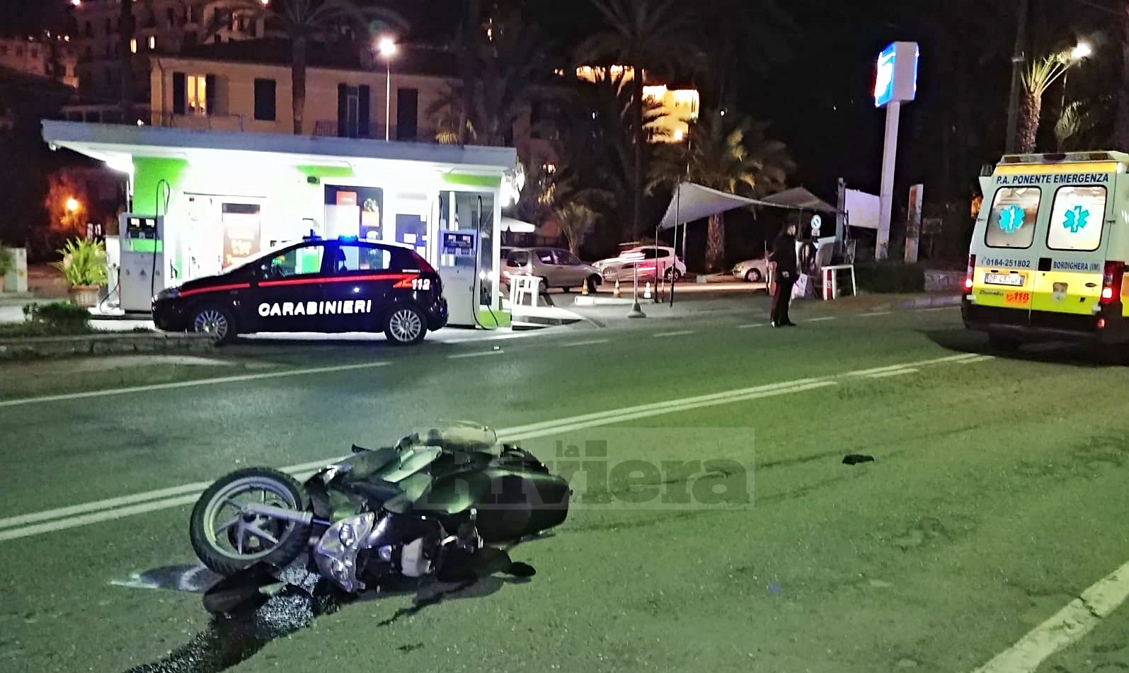 Incidente Aurelia Bordighera scooter