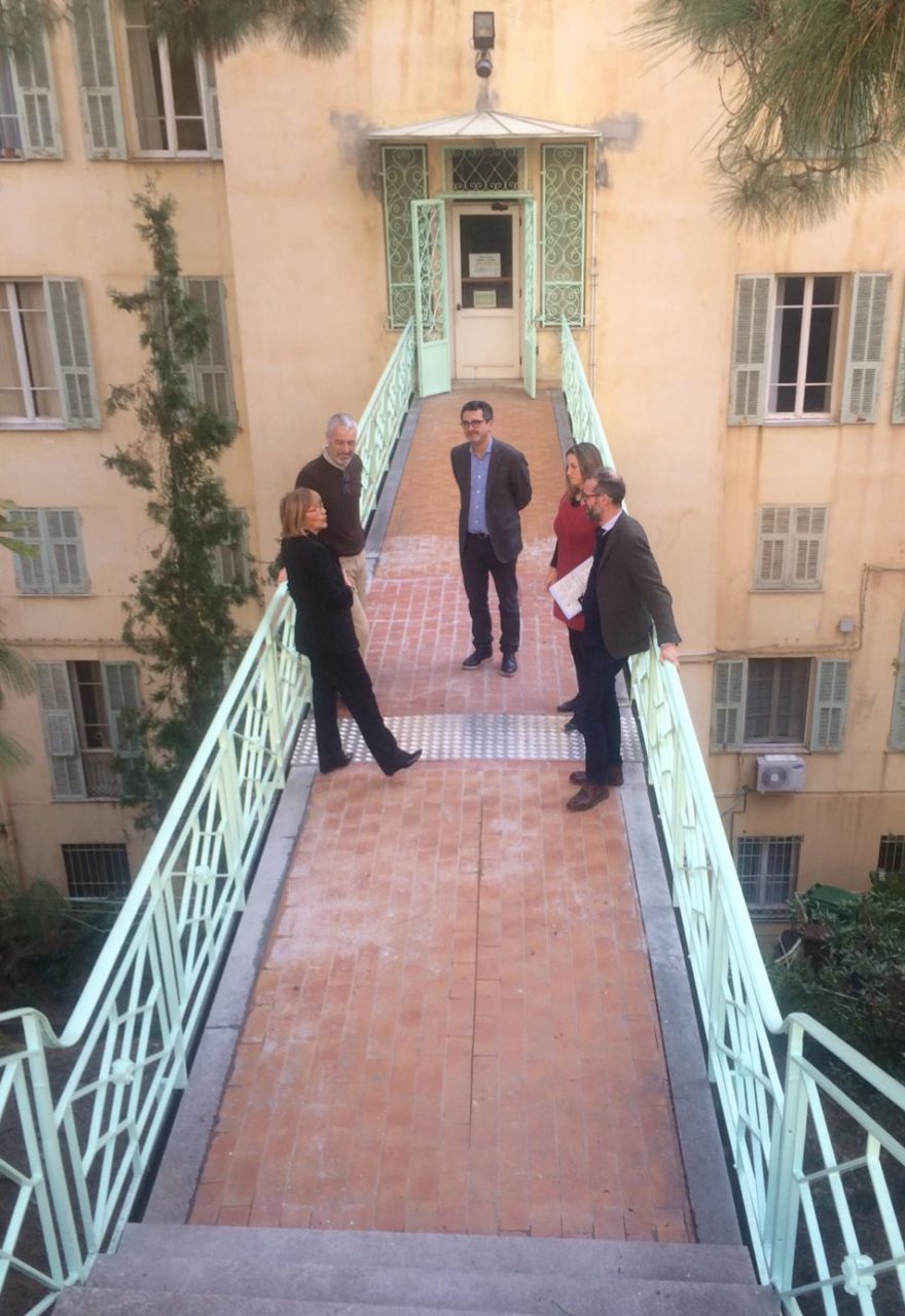 Ripristinato l’accesso secondario agli uffici della Provincia