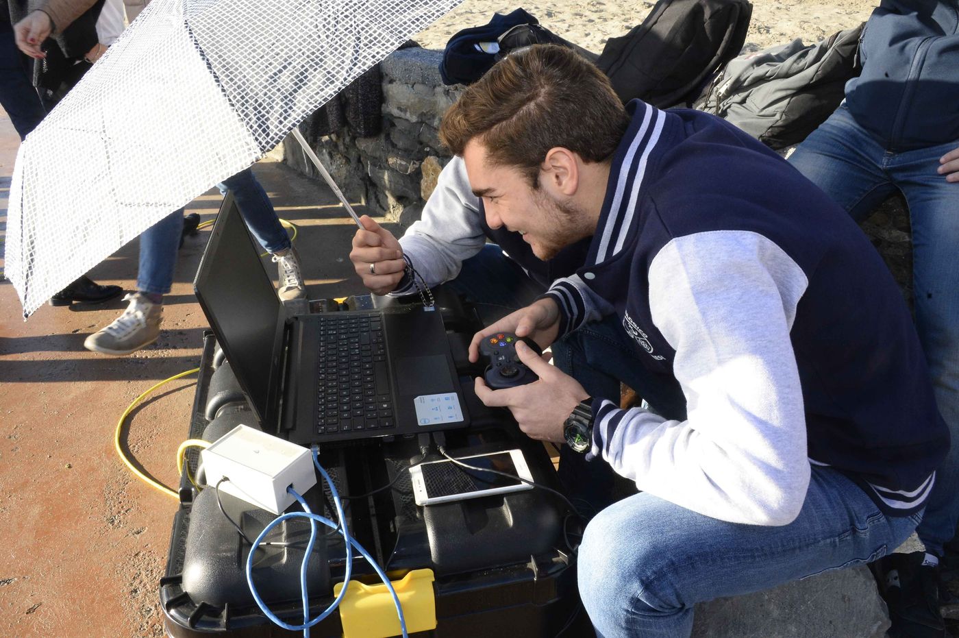 Robot drone sottomarino Imperia studenti nautico