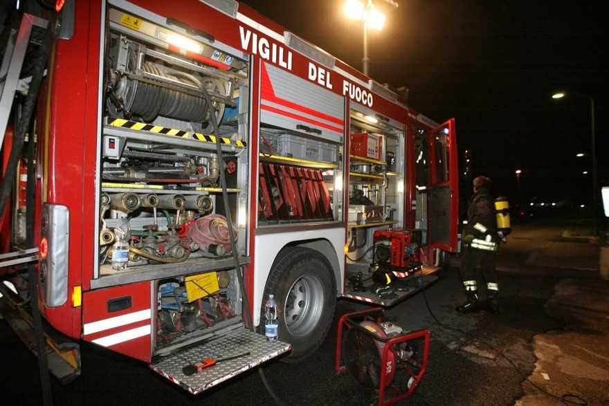 Incendio in un appartamento di via Borgo Opaco a Sanremo