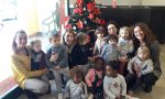 Imperia: piccoli artisti addobbano l'albero di Natale al supermercato