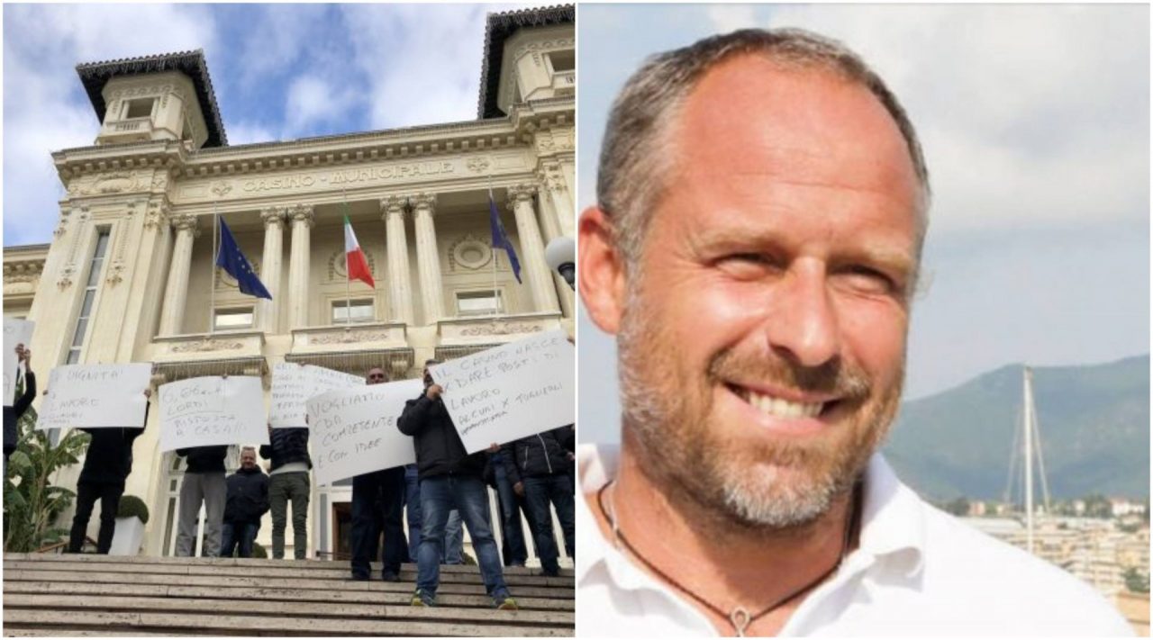 Centro destra unito con i lavoratori interinali del Casinò