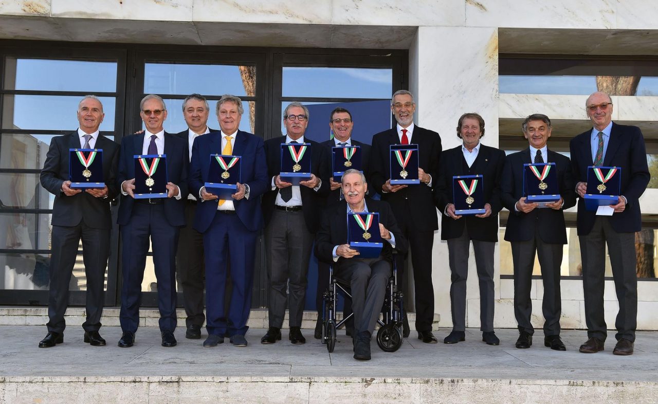 Collare d’Oro al merito sportivo per il coach della Rari Nantes