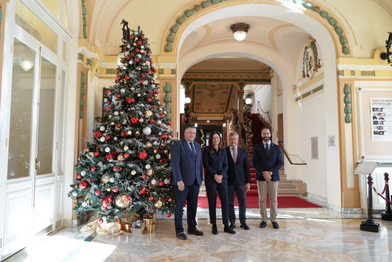 Festa degli Auguri al Casinò di Sanremo con le tradizionali medaglie