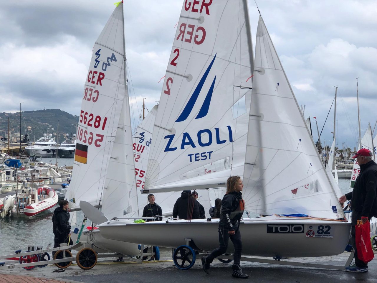 Condizioni perfette per la seconda giornata di Imperia Winter Regatta – Foto