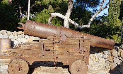 Vandalizzato un cannone del Marabutto a Bordighera