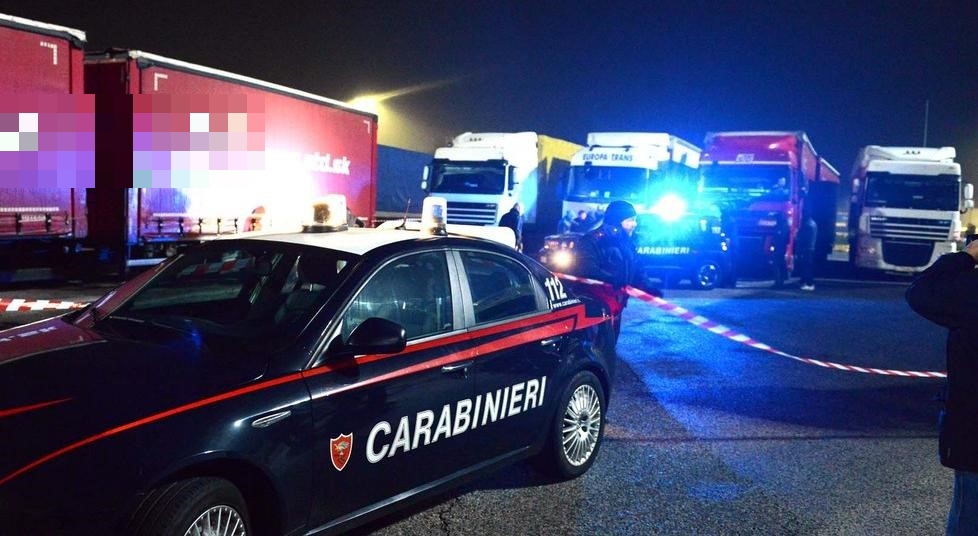 Soccorso migrante a rischio ipotermia nel tir all’autoporto