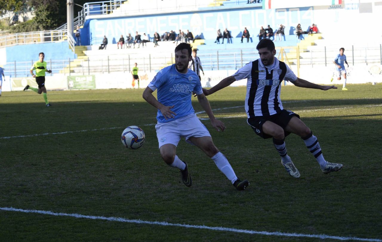 Sanremese vittoriosa contro la Lavagnese